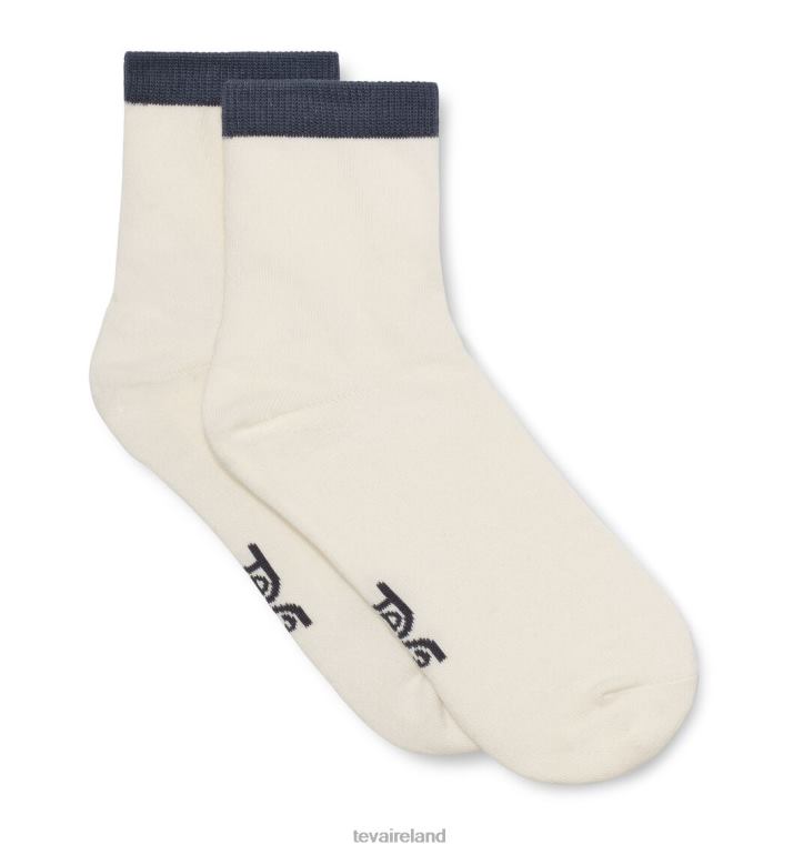 Teva Socks Quarter Sock 6TN4R78 Marshmallow-Blue Mirage - Click Image to Close