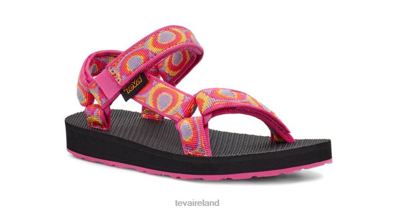 Teva Footwear Original Universal 6TN4R280 Bubbles Carrot-Fuchsia