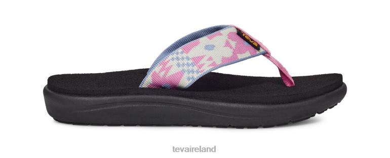 Teva Footwear Voya Flip 6TN4R288 Bold Floral Rosebloom - Click Image to Close