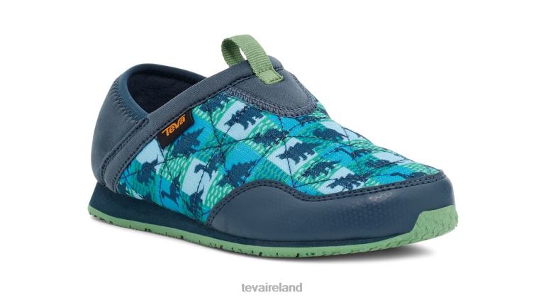 Teva Footwear Reember Dinoster 6TN4R290 Blue Dino