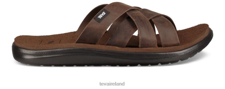 Teva Footwear Voya Slide Leather 6TN4R314 Carafe