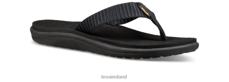 Teva Footwear Voya Flip 6TN4R188 Bar Street Black