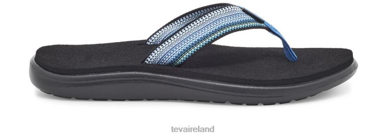 Teva Footwear Voya Flip 6TN4R189 Paint Tracks Blue