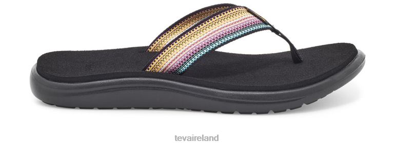 Teva Footwear Voya Flip 6TN4R190 Antiguous Black Multi