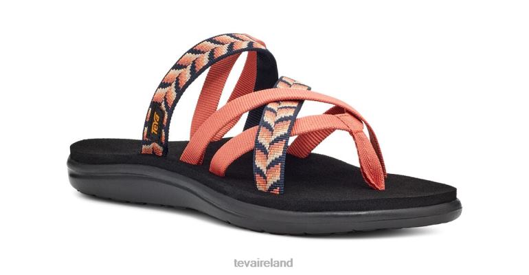 Teva Footwear Voya Zillesa 6TN4R195 Retro Geometric Orange