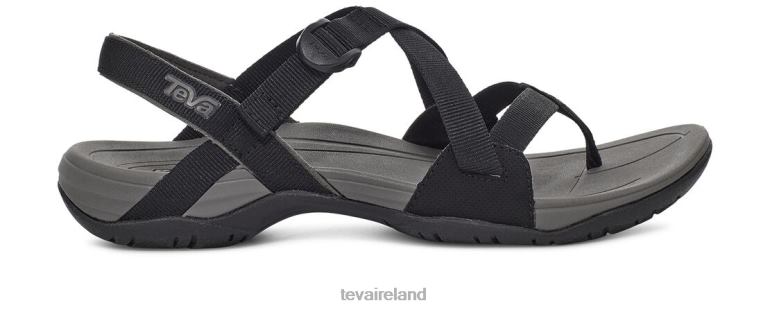 Teva Footwear Ascona Cross Strap 6TN4R203 Black - Click Image to Close