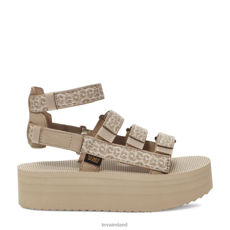 Teva Footwear Flatform Mevia 6TN4R134 Dorinda Sesame Multi