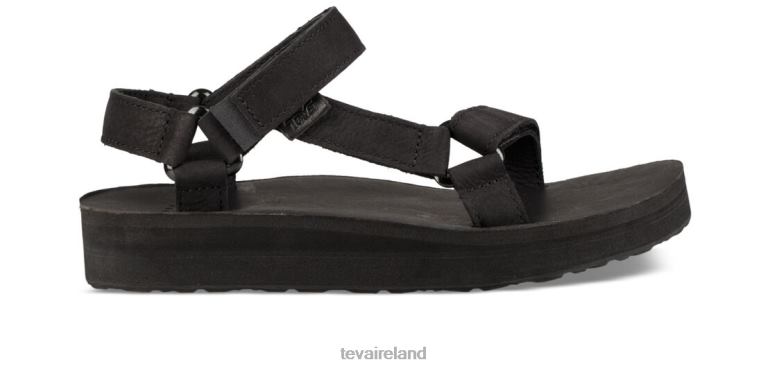 Teva Footwear Midform Universal Leather 6TN4R164 Black - Click Image to Close