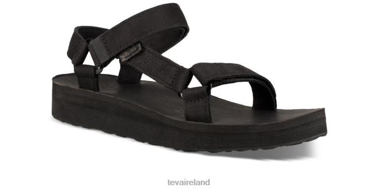 Teva Footwear Midform Universal Leather 6TN4R164 Black