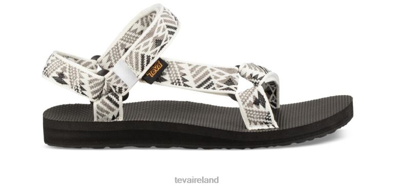 Teva Footwear Original Universal 6TN4R86 Boomerang White-Grey - Click Image to Close