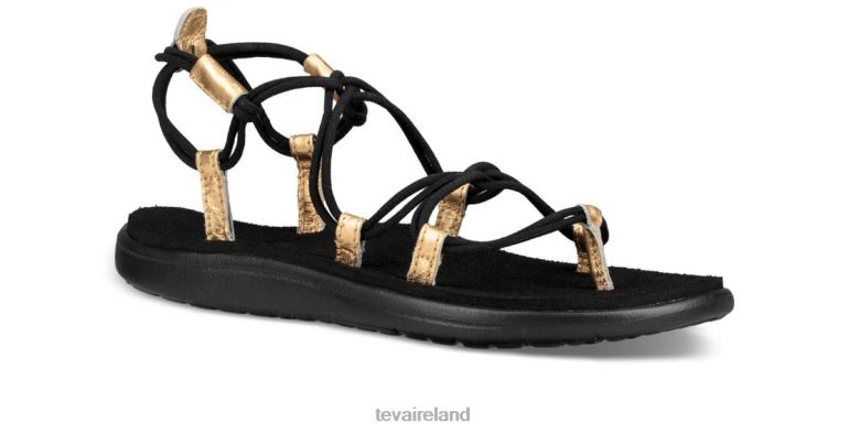 Teva Footwear Voya Infinity Metallic 6TN4R168 Black-Gold