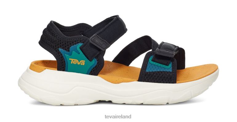 Teva Footwear Zymic 6TN4R158 Black-Sunflower