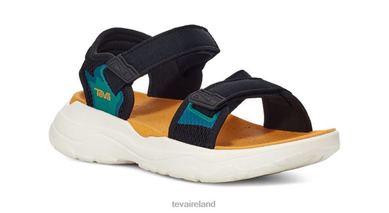 Teva Footwear Zymic 6TN4R158 Black-Sunflower